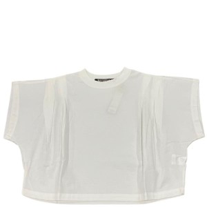 15％COUPON配布中  HAVERSACK / WOMENS ウルティマ天竺ドルマンクルーTシャツ ハバーサック 半袖Tシャツ WHITE