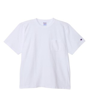 COUPON配布中  Champion / リバースウィーブ(R) ショートスリーブポケットTシャツ WHITE チャンピオン