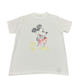 20%OFFクーポン配布中 Goodwear /　Disney/MK VINTAGE PRINT Tee/ ミッキーマウス  WHITE　 グッドウェア　Tシャツ　半袖　ヘビーウェイ