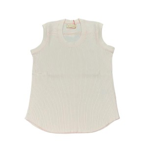 20%OFFクーポン配布中 MEYAME / OBLONG NECK SLEEVELESS メヤメ ノースリーブ タンクトップ レディース