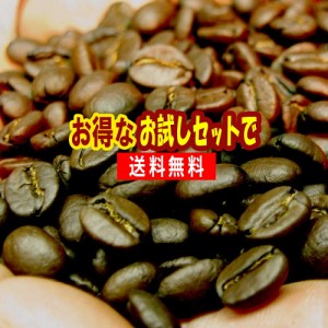 コーヒー豆 送料無料 お試し福袋！■お試しセット：ブラジル（150g）、オリジナルブレンドNo2（100g）【メール便】コーヒー豆 食品 レギ