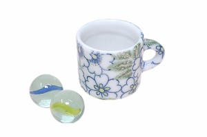 ミニチュアマグカップ 藍華柳 日本製 ミニチュア食器 ACS WEB SHOP