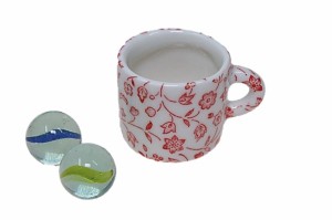 ミニチュアマグカップ 小花 日本製 ミニチュア食器 レモングラス ACS WEB SHOP