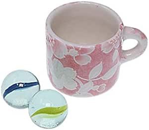 ミニチュアマグカップ 桜友禅 ピンク 日本製 ミニチュア食器 ACS WEB SHOP