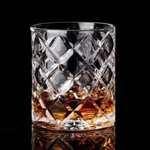 ウイスキーグラス 350ml ２個セット ロックグラス ブランデーグラス ウイスキー　クリア グラス クリスタルグラス コップ ビアグラス シ