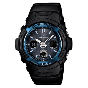 カシオ CASIO 正規品 時計 腕時計 G-SHOCK Gショック アナログデジタル メンズ ブランド AWG-M100SDC-1AJF Black and Yellow Series 防水