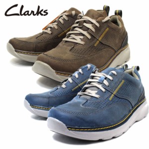 クラークス Clarks スニーカー 26115002 靴 革靴 カジュアルシューズ 送料無料 Charton Mix 本革 レザー ネイビー ブラウン メンズ ギフ