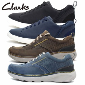 【半額クーポン配布中】クラークス Clarks スニーカー カジュアルシューズ 送料無料 チャートン スポーツ Charton Mix 本革 レザー ネイ