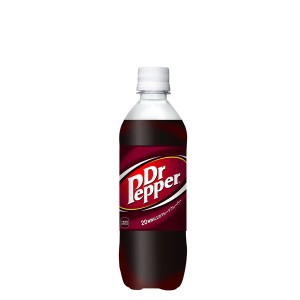 ドクターペッパー PET 500ml ペットボトル 24本入り×1ケース 炭酸 ジュース 送料無料 コカ・コーラ社直送 cc4902102046213-1ca