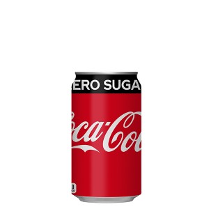 コカコーラ コカ・コーラゼロ 350ml缶 24本入り×1ケース 送料無料 直送 コーラゼロ ゼロシュガー 炭酸飲料 飲み切りサイズ ミニサイズ 4