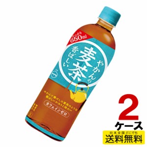 やかんの麦茶 from 一 はじめ PET 650ml ペットボトル お茶 24本入り×2ケース 合計48本 送料無料 コカ・コーラ社直送 コカコーラ 490210