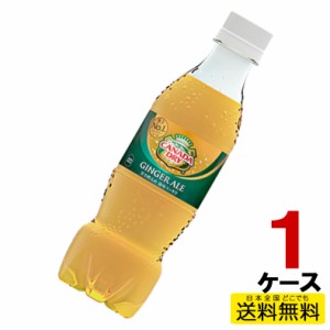 カナダドライ ジンジャーエール PET ペットボトル 350ml 1ケース 24本 炭酸 4902102141932 送料無料 コカコーラ コカ・コーラ 直送