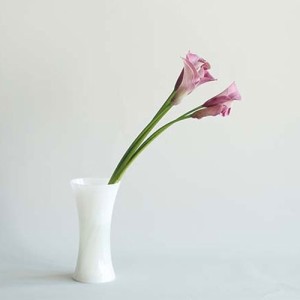 割れないガラス 花瓶 花びん かびん 花器 花立 シンプル インテリア おしゃれ 北欧 和風 ホワイト 白 フラワーベース 安全 耐衝撃 PV H24