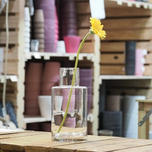 フラワーベース 花器 花瓶 フラワーアレンジメント 花用 花 アレンジメント用品 資材 Tomボトルベースφ11(6)xH22  ブランド