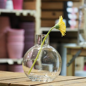 フラワーベース 花器 花瓶 フラワーアレンジメント 花用 花 アレンジメント用品 資材 Tomグラスフラスコボールφ14(5)xH17 ブランド