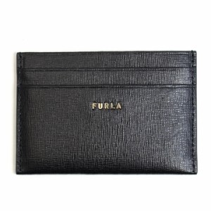 フルラ FURLA カードケース 名刺入れ レザー ブラック 黒 バビロン PCZ2UNO B30000 BABYLON Sサイズ レディース メンズ 本革 スリム