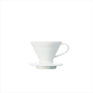 ハリオ HARIO V60透過ドリッパー01セラミックＷ 1〜2杯用 珈琲 コーヒードリッパー ドリップ コーヒー器具 コーヒーグッズ