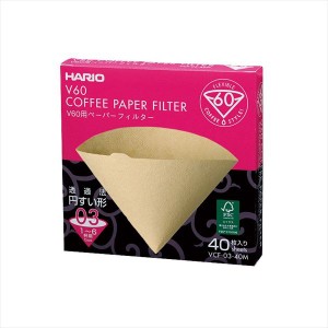 ハリオ HARIO V60ペーパーフィルター03 ４0枚 コーヒーフィルター 1〜6杯用 コーヒーグッズ