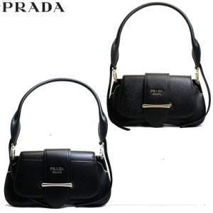 送料無料 プラダ PRADA バッグ レディース 女性 プレゼント ショルダーバッグ パッティーナ ストラップ 2way レザー 本革 ブラック シル