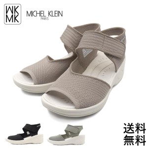 MICHEL KLEIN レディース サンダル 厚底 ベルクロ 軽量 ミッシェルクラン MK811 婦人 靴