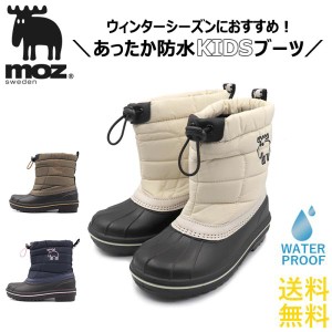 moz モズ 防水 撥水 防滑靴  スノーブーツ ウィンターブーツ 防寒靴