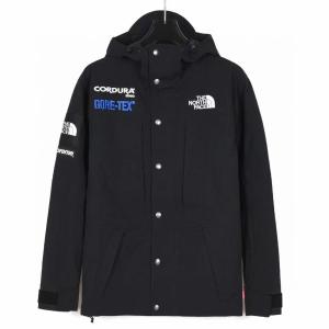 Supreme ナイロンジャケット 裏地ファー 星条旗 ワッペン