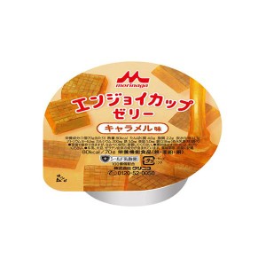 介護食 クリニコ エンジョイカップゼリー キャラメル味70g×24個セット高カロリーゼリー80kcal 栄養機能食品 森永