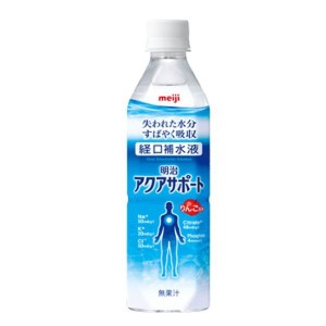 経口補水液　明治アクアサポート500ml×24本水分補給 電解質補給飲料