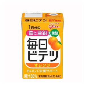 アイクレオ グリコ　毎日ビテツ　オレンジ 100ml×15