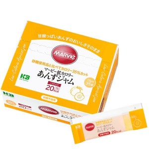 マービー 低カロリー　あんずジャム スティック 455g（13g×35本）  H＋Bライフサイエンス（ハーバー研究所）