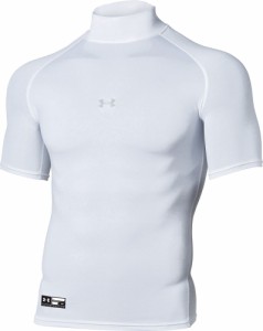 UNDER　ARMOUR アンダーアーマー 野球 UAヒートギアアーマー コンプレッション ショートスリーブ モックシャツ メンズ 半袖 インナー ベ