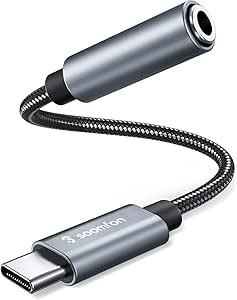 タイプc イヤホンジャック変換器  USB C イヤホンジャック Type-C イヤホン 3.5mm 変換ケーブル 4極 TRRS USB DACチップ搭載 音楽/通話 