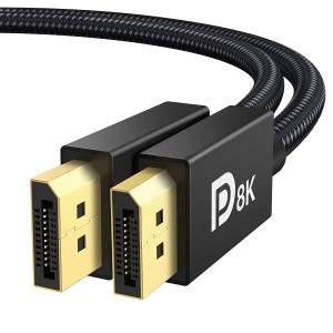 iVANKY 8K ゲーミング DisplayPort ケーブル DP 1.4 2m【VESA認証】ディスプレイポート ケーブル 240hz対応 8