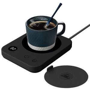 カップウォーマー コーヒーウォーマー 保温コースター コップ保温器 自動オン/オフ 水/お茶/コーヒー/牛乳など飲み物 加熱コースター 3段