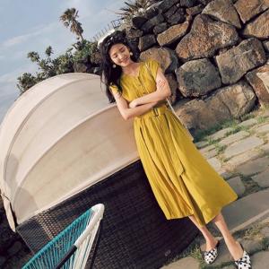 フォクシーニューヨーク お目にかかっ シンプルきれいめワンピース  