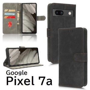 Pixel 7a 手帳型 ブラック スマホケース