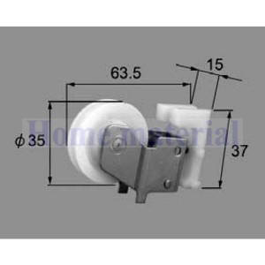 LIXIL LIXIL 新日軽  サッシ補修部品 戸車類 調整戸車 7NHPA101SS