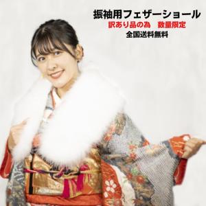 成人式振袖用　フェザーショール5枚入り　箱なし新品 成人式振袖用 フェザーショール5枚入り 箱なし新品 振袖 ショール ファーの