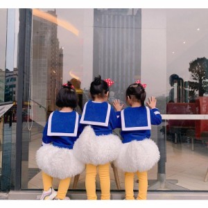 ハロウィン衣装 ベビー服 赤ちゃん 子供用 コスプレ服 ロンパース ハロウィーン仮装 男の子 女の子 可愛い ドナルドダック アニメ 3点セ