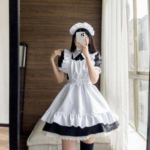 東京ミュウミュウ 碧川れたす メイド服 ドロワーズ付き コスプレ