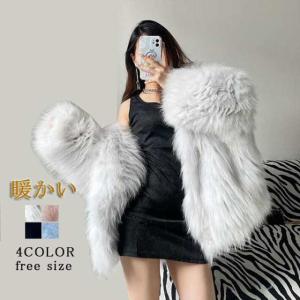 ジルスチュアート ロングコート ツイード 茶 タヌキファー S  