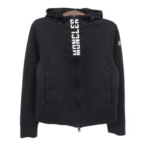 極美品✨MONCLER MAGLIA ウール切り替え　パーカー　ネイビー　S 極美品✨MONCLER MAGLIA ウール切り替え パーカー ネイビー S