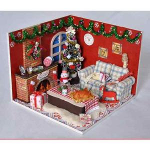 ミニチュアクリスマスハウス Amazon.co.jp: クリスマスの光る家 ミニチュアクリスマス村の家