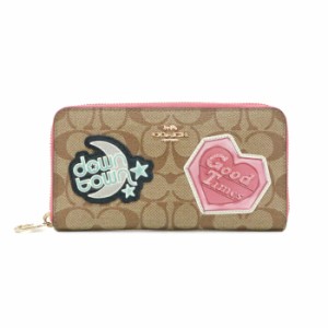 楽天市場】COACH コーチ シグネチャー パッチワーク ブラウン