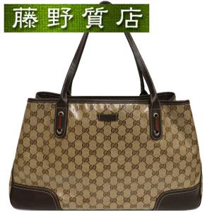 GUCCI グッチハンドバッグ クリスタル レザーブラウンゴールド 楽天市場】【バッグ】GUCCI グッチ GGクリスタル ハンドバッグ