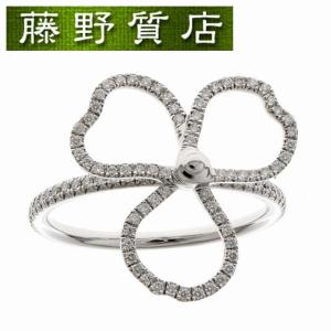 y*m様 TIFFANY&CO. ティファニー オープンフラワー リング 12号 ペーパーフラワー ダイヤモンド オープンフラワーリング[] Paper