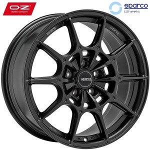 OZ SPARCO【スパルコ FF2】18ｘ8.5 ＋45 5H/114.3 マットブラック（MB）ｘ4本