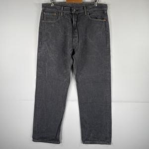 Levis W502ブラックデニム 28インチ レディース（Levi's