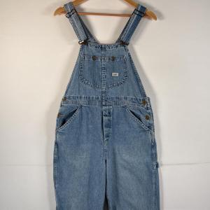 古着 ラウンドハウス ROUND HOUSE USA製 オーバーオール デニム ワーク