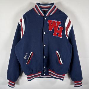 NBA】76ers 刺繍 中綿 スタジャン ブルゾン 2XL 青 【公式通販】